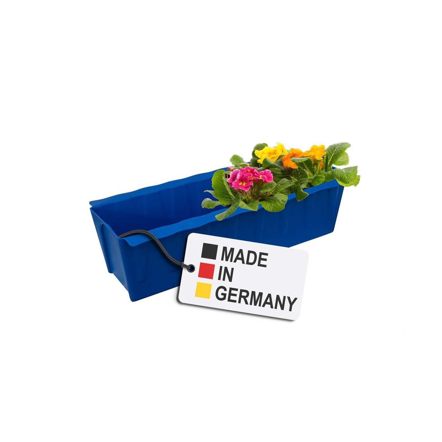 BURI Blumenkasten Paletten Blumenkasten Blau Pflanzkasten Europaletten Blumentopf