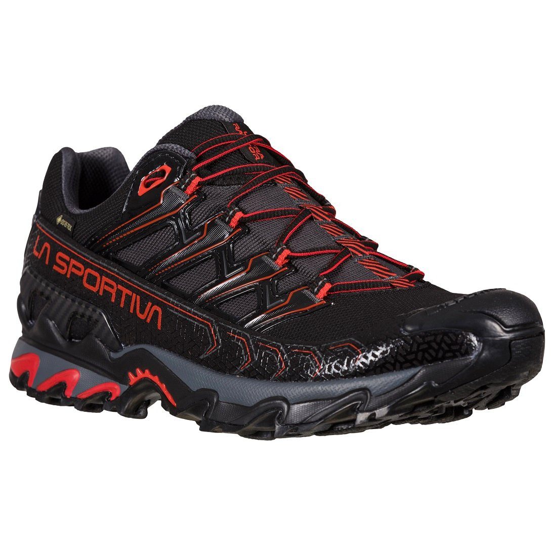 La Sportiva Trail-Laufschuhe Ultra Raptor II GTX (wasserdicht) schwarz/rot günstig online kaufen