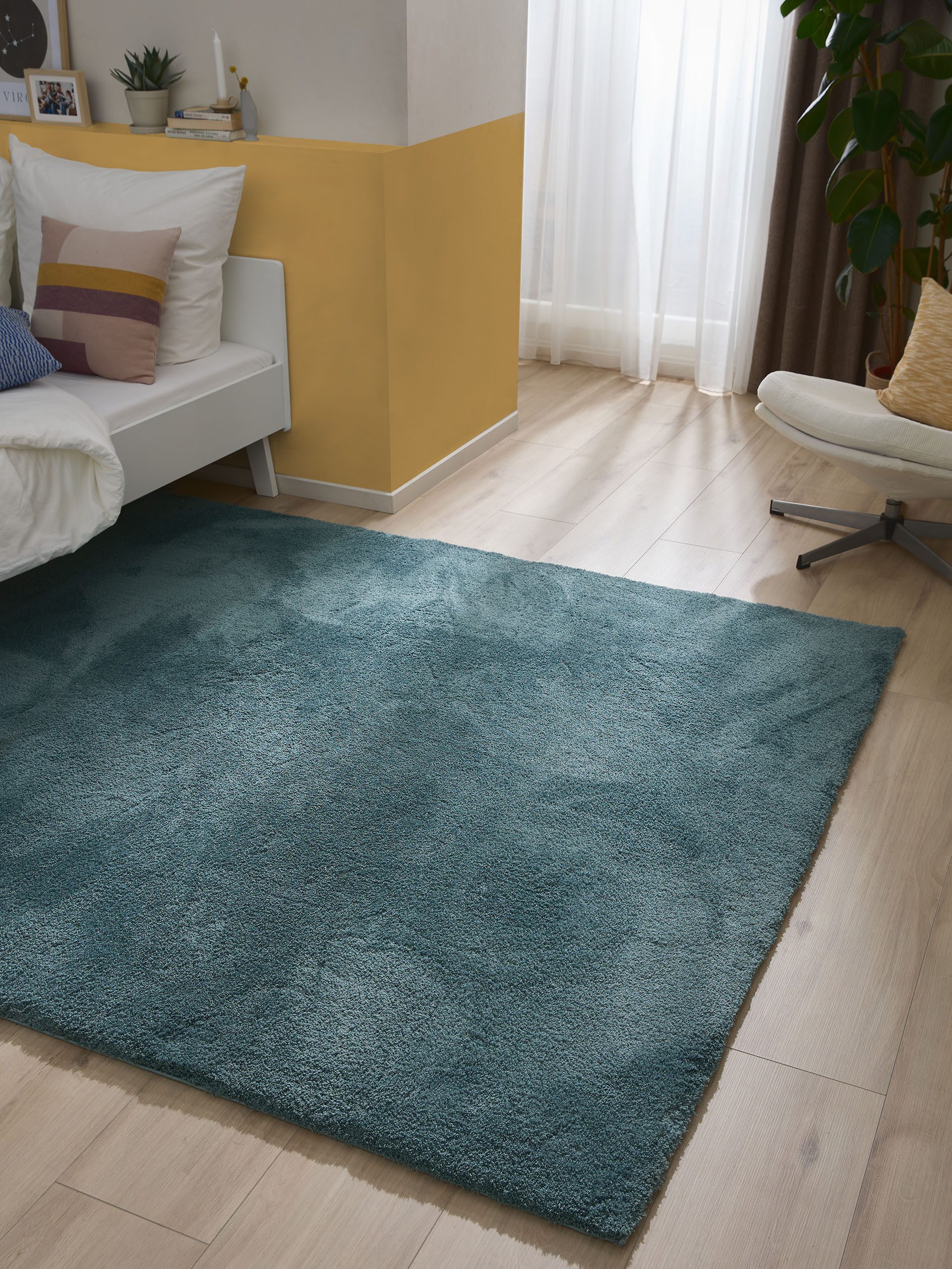 benuta Hochflor-Teppich Soda, rechteckig, Höhe: 21 günstig online kaufen