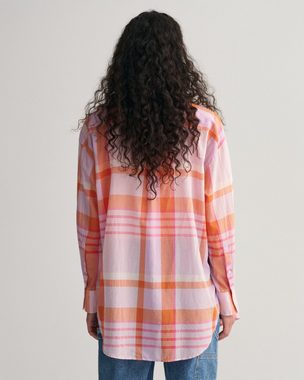 Gant Klassische Bluse Oversized Madras Bluse