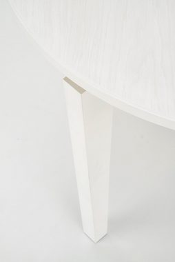 designimpex Esstisch Design Esstisch rund HAS-111 Massivholz ausziehbar Tisch Esszimmer