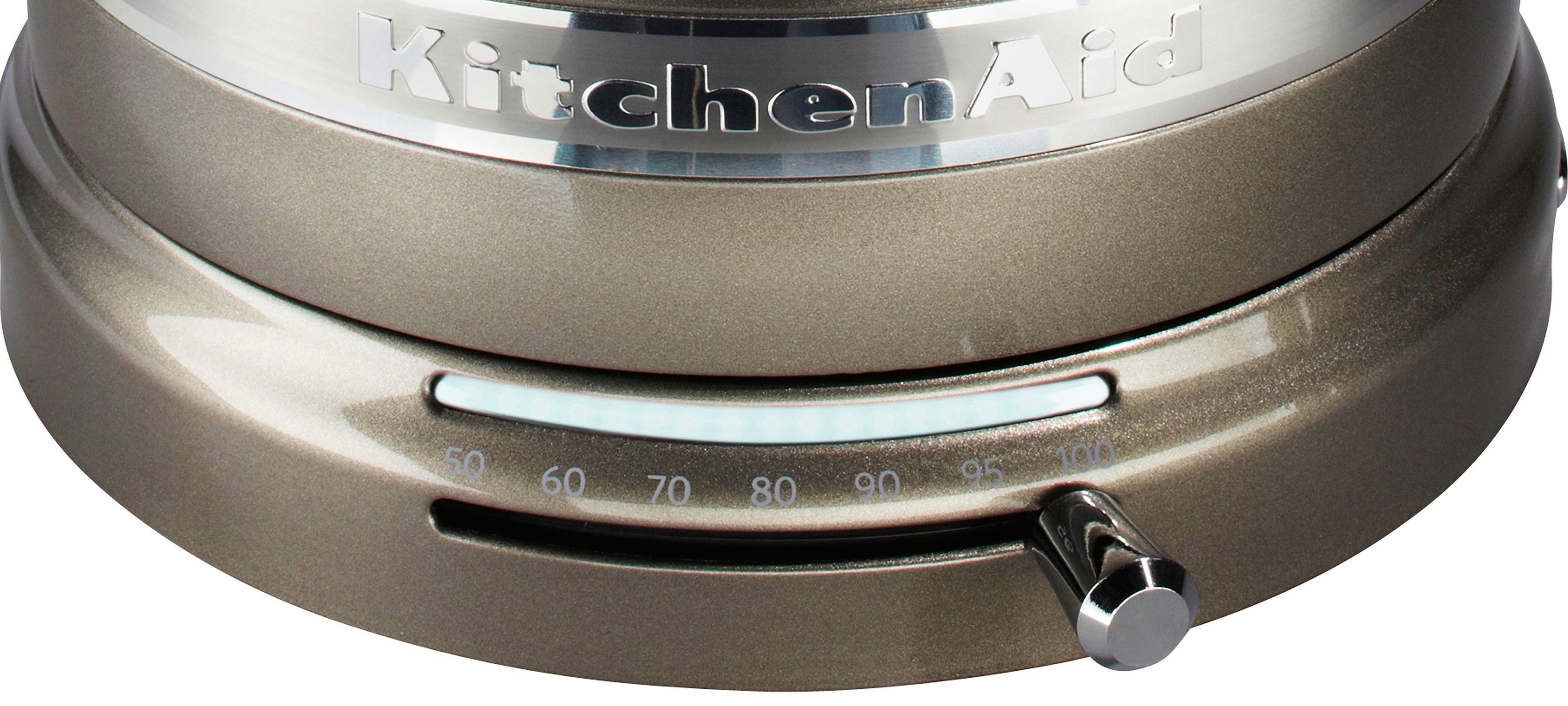 KitchenAid Wasserkocher 5KEK1522EMS MEDALLION-SILBER, 1,5 l, 2400 W – Bild 4 von 5