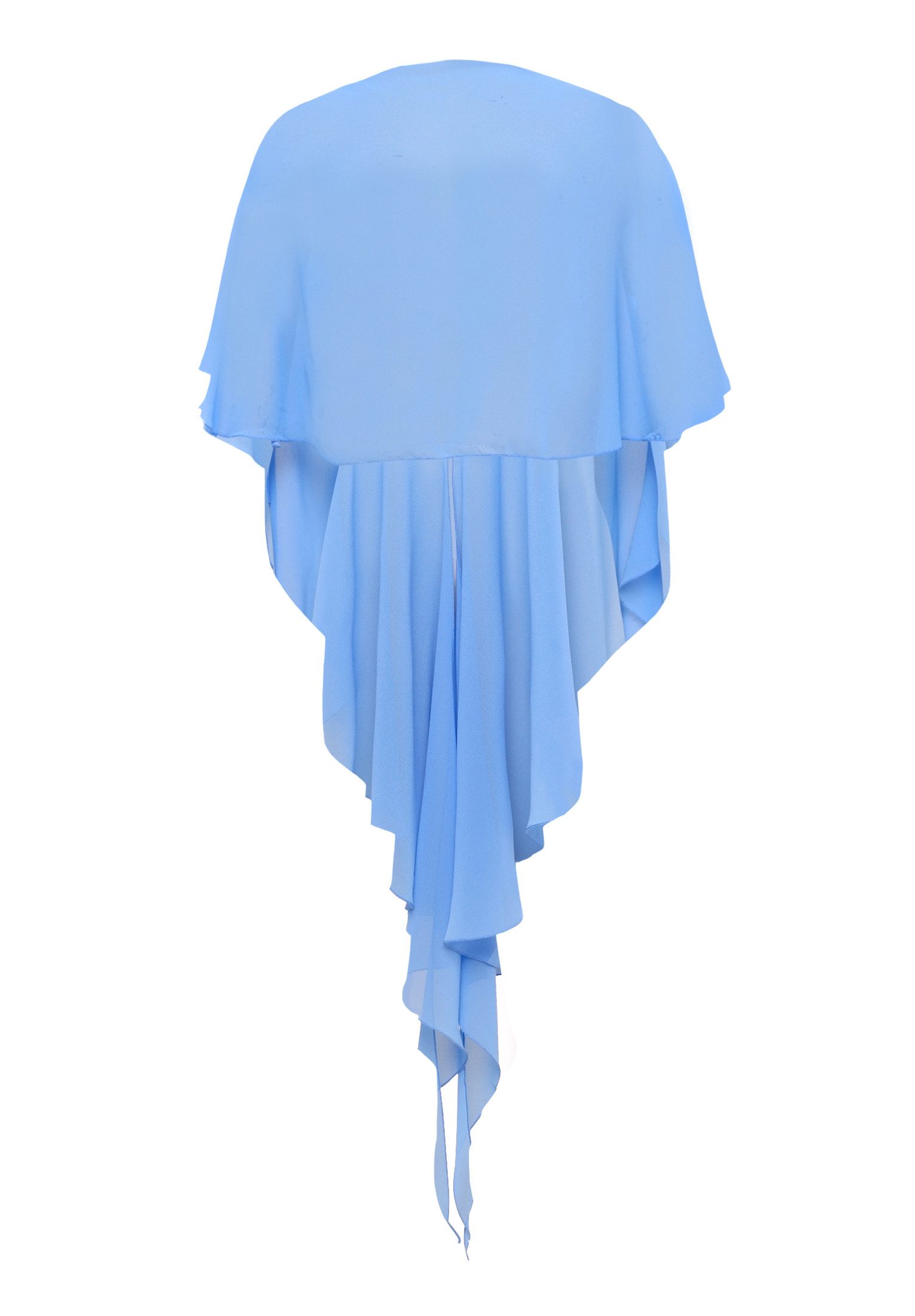 Vera Mont Multifunktionstuch Damen mit Volant, Nahtführung