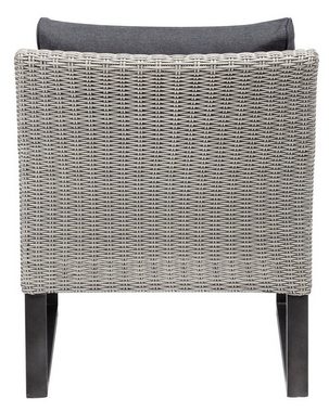 KETTLER Sessel Kettler PALMA WING Lounge Sessel anthrazit / white wash