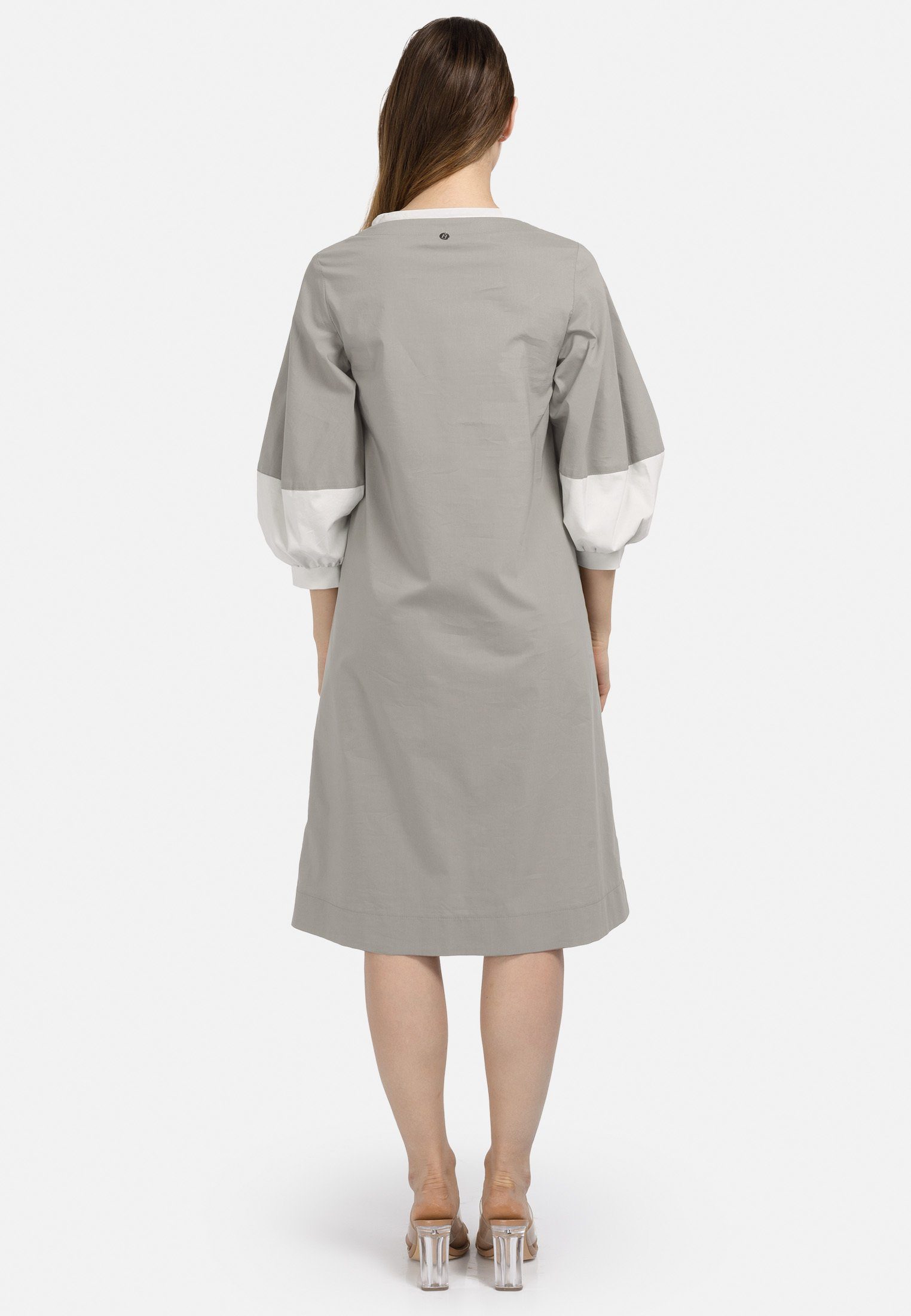 HELMIDGE A-Linien-Kleid Midikleid