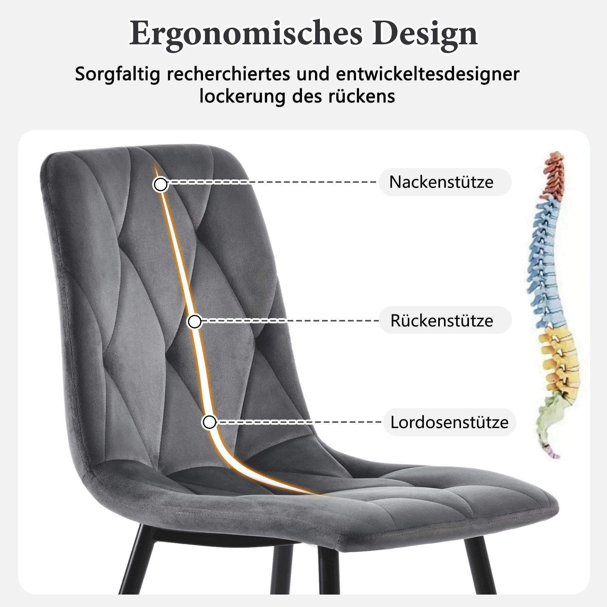 i@home Essgruppe 117×68cm Esstisch mit 4 günstig online kaufen