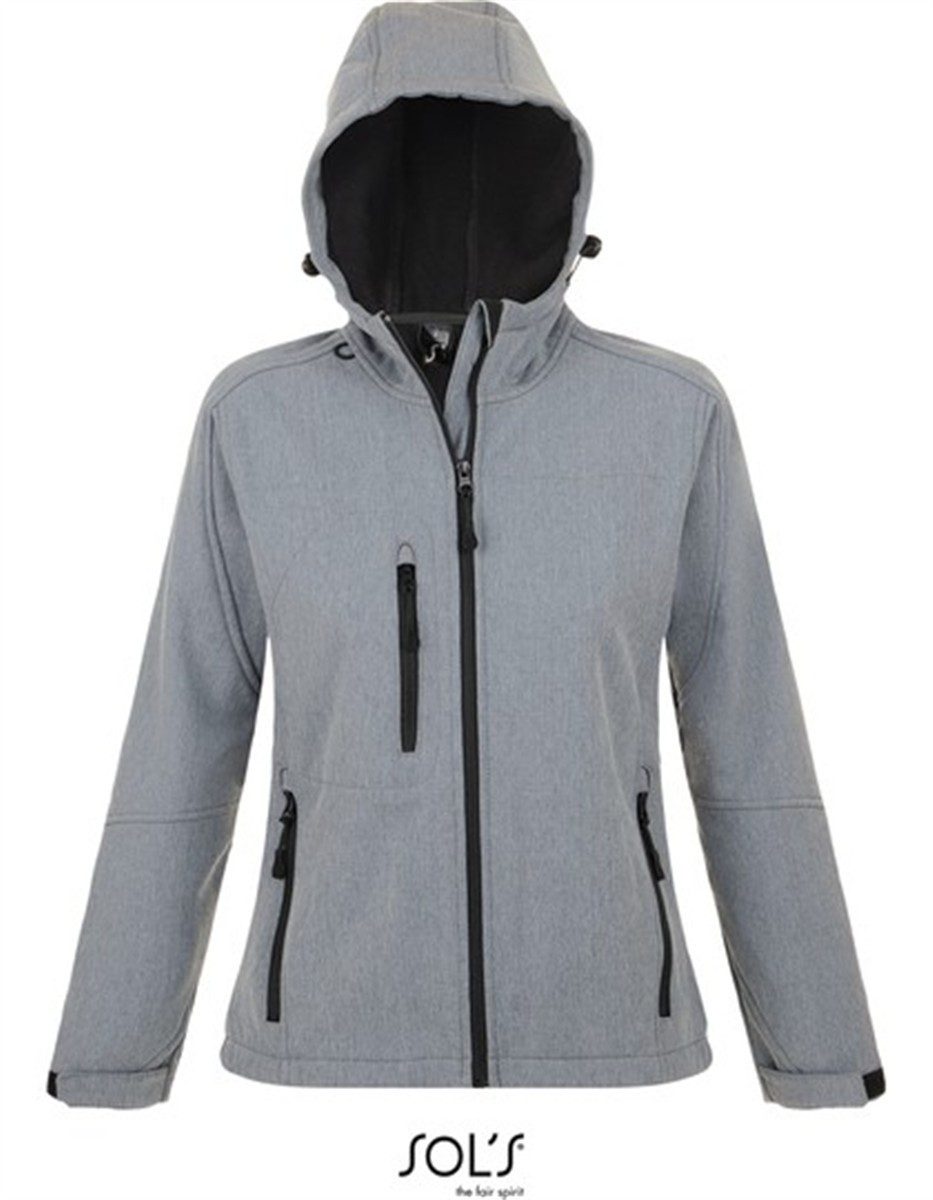 SOLS Softshelljacke Womens Hooded Softshell Jacket Replay