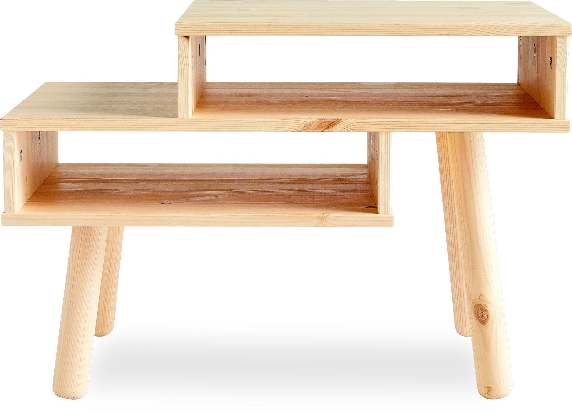 Holzfarben zwei Karup Couchtisch Design Stauräumen Hako, Vierbeiniger mit Couchtisch