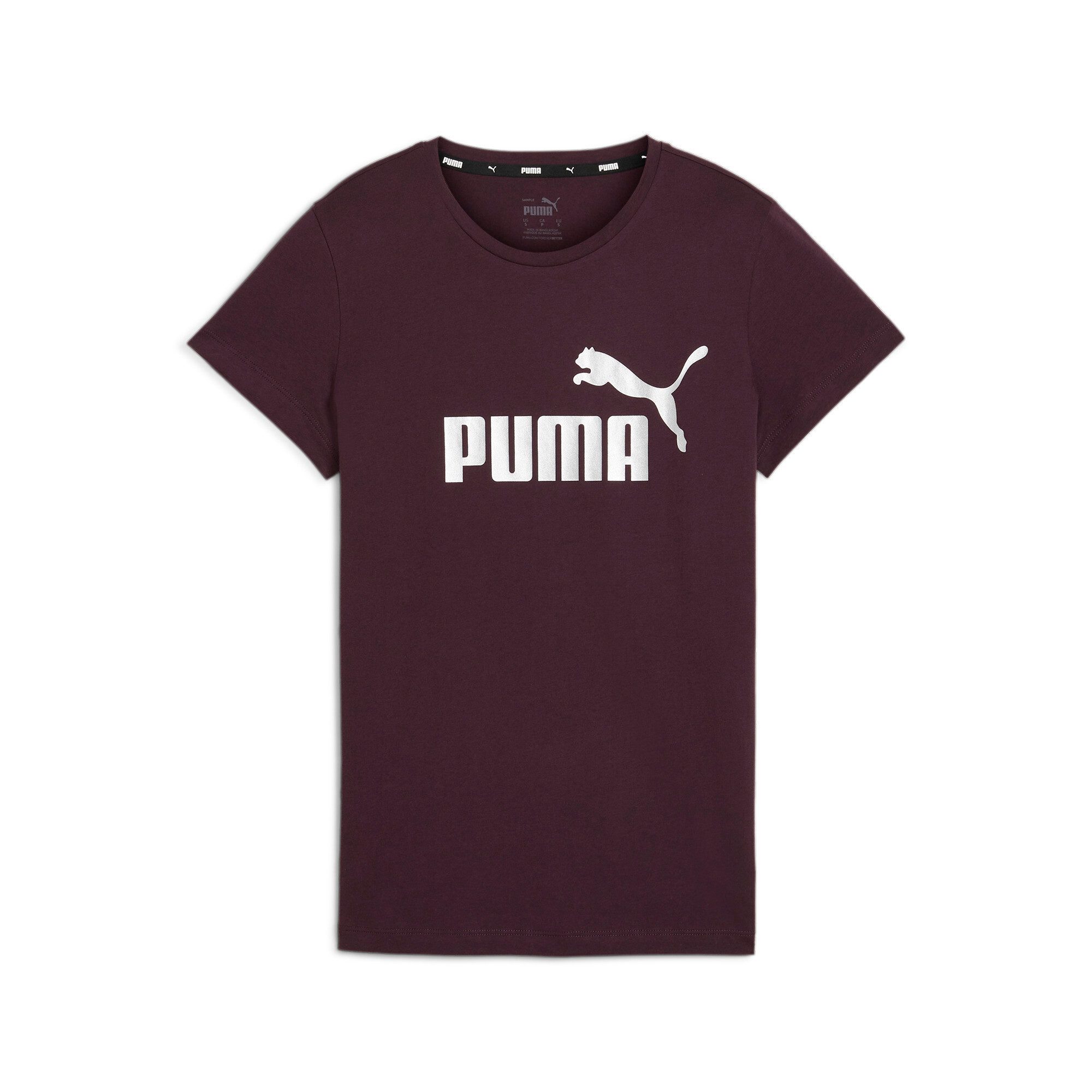 PUMA T-Shirt ESS+ METALLIC LOGO TEE günstig online kaufen