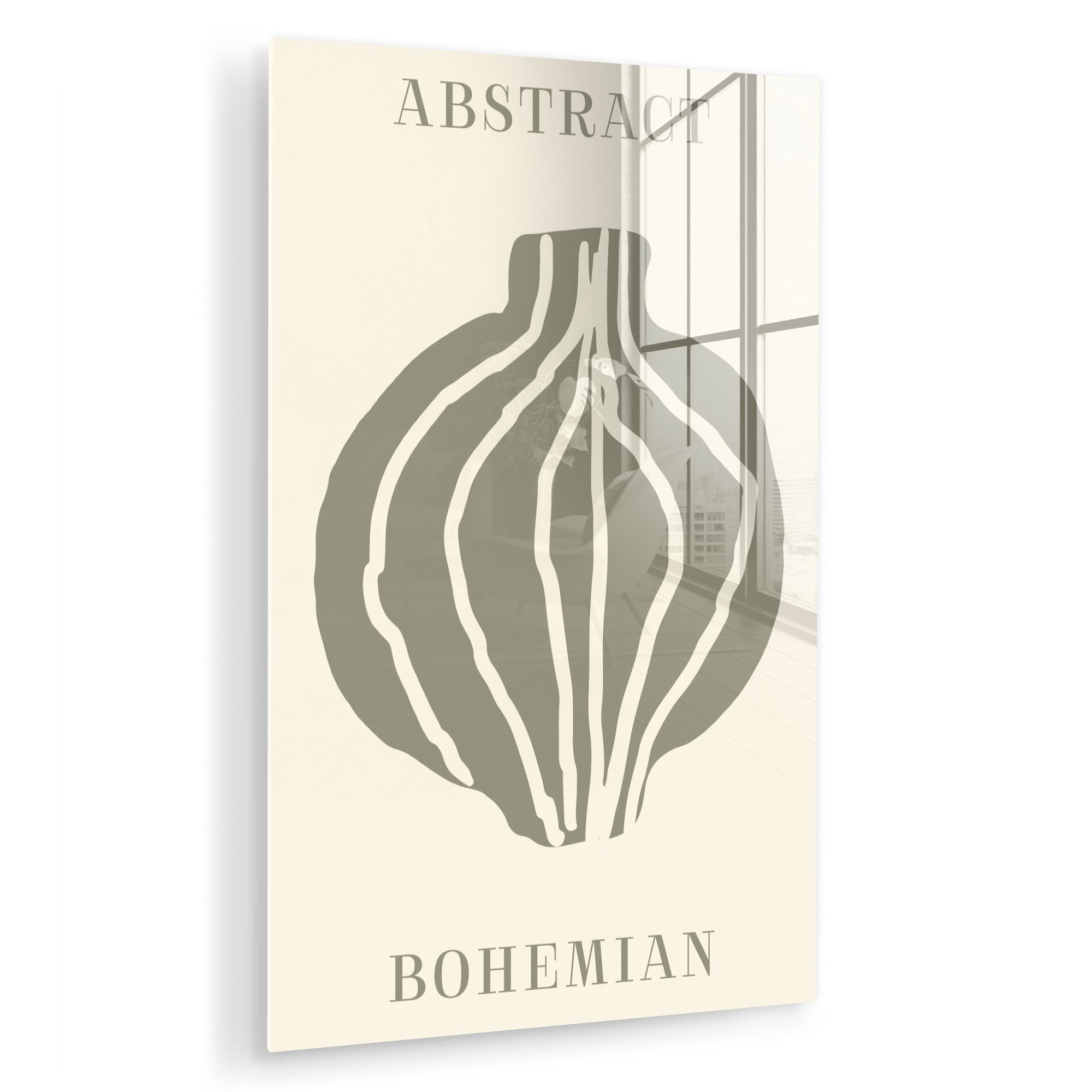 MuchoWow Acrylglasbild Boho - Grün - günstig online kaufen