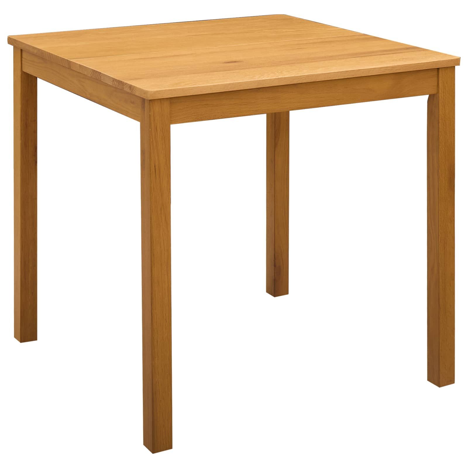 vidaXL Gartenlounge-Set Essgruppe 3 stk. Beige Massivholz Eiche, (3-tlg)