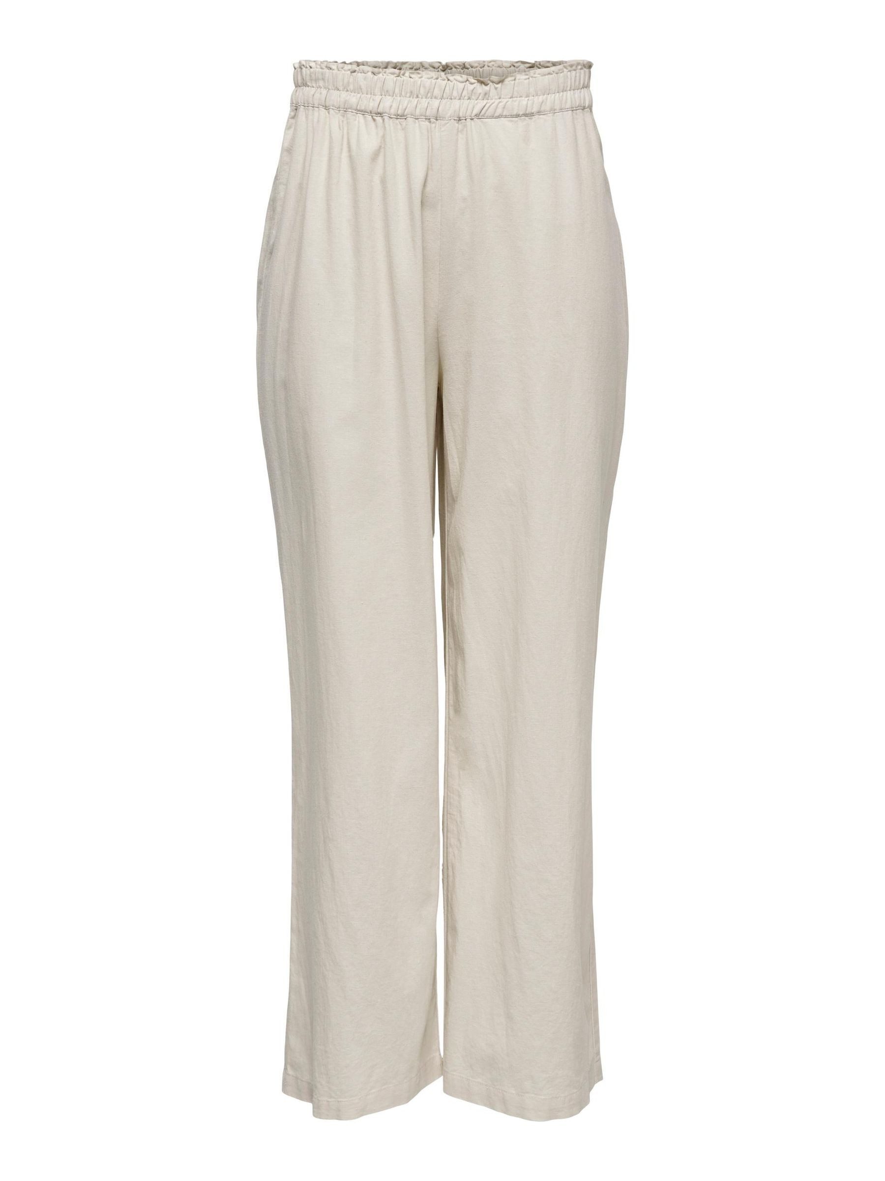 ONLY Stoffhose ONLTOKYO HW LINEN BLEND ST PANT PNT NOOS