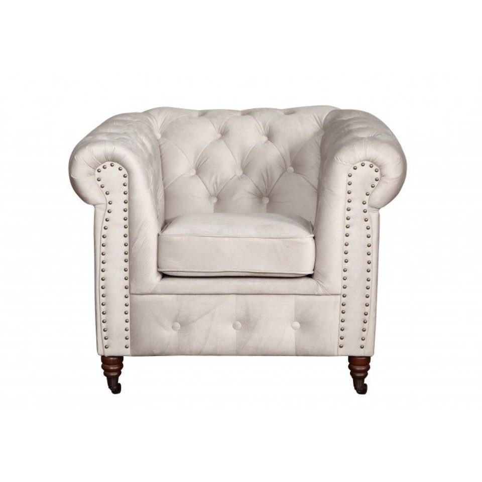 Polster 3+1+1 Sofa, Europe JVmoebel Set in Weiße Couch Made Sofagarnitur Sofa Chesterfield Sofa