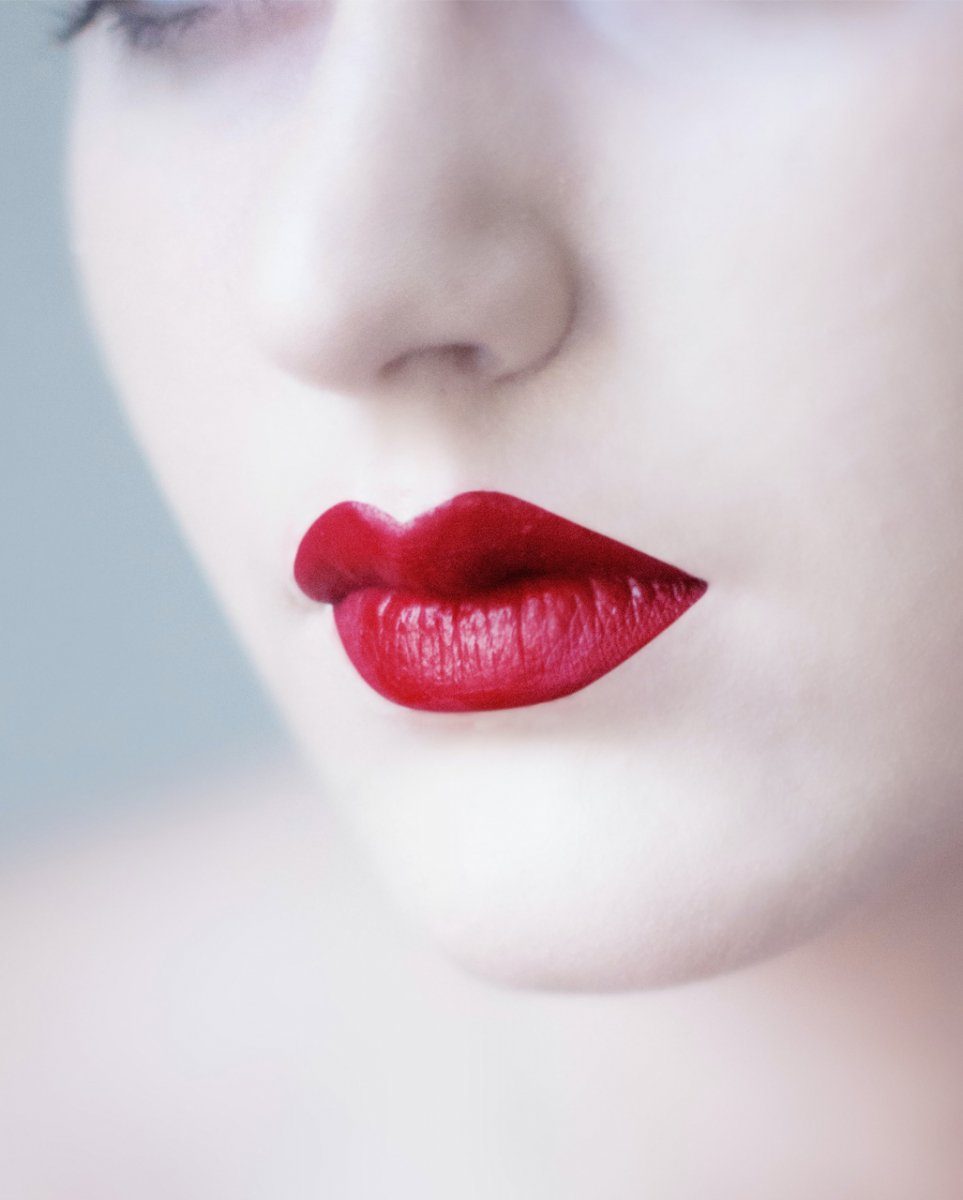 Vampir-Kostüm Lippenstift rot