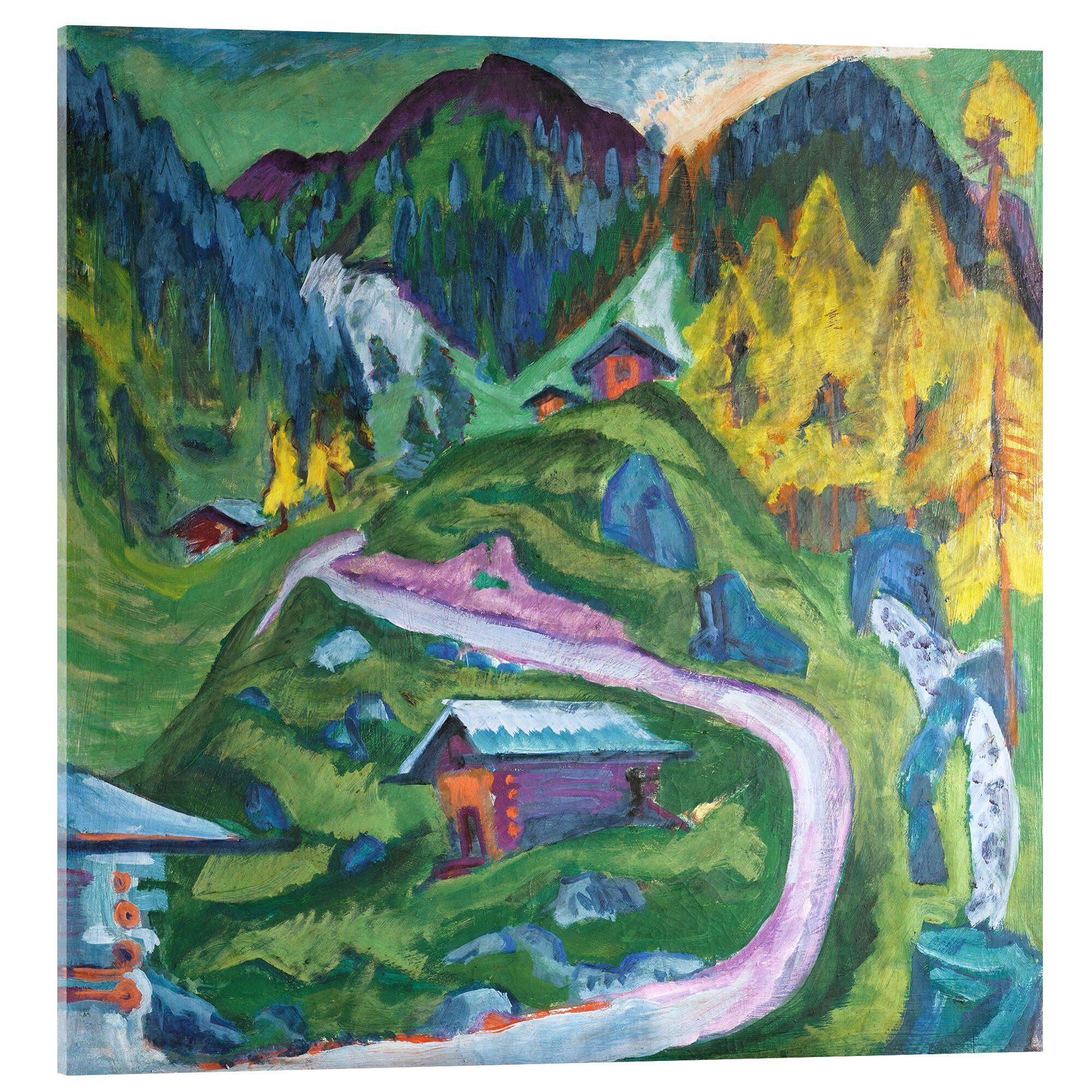 Posterlounge Wandbild Alpleben, Ernst Ludwig Kirchner, erhältlich als Poster, Leinwandbild, Wandsticker oder Acrylglasbild