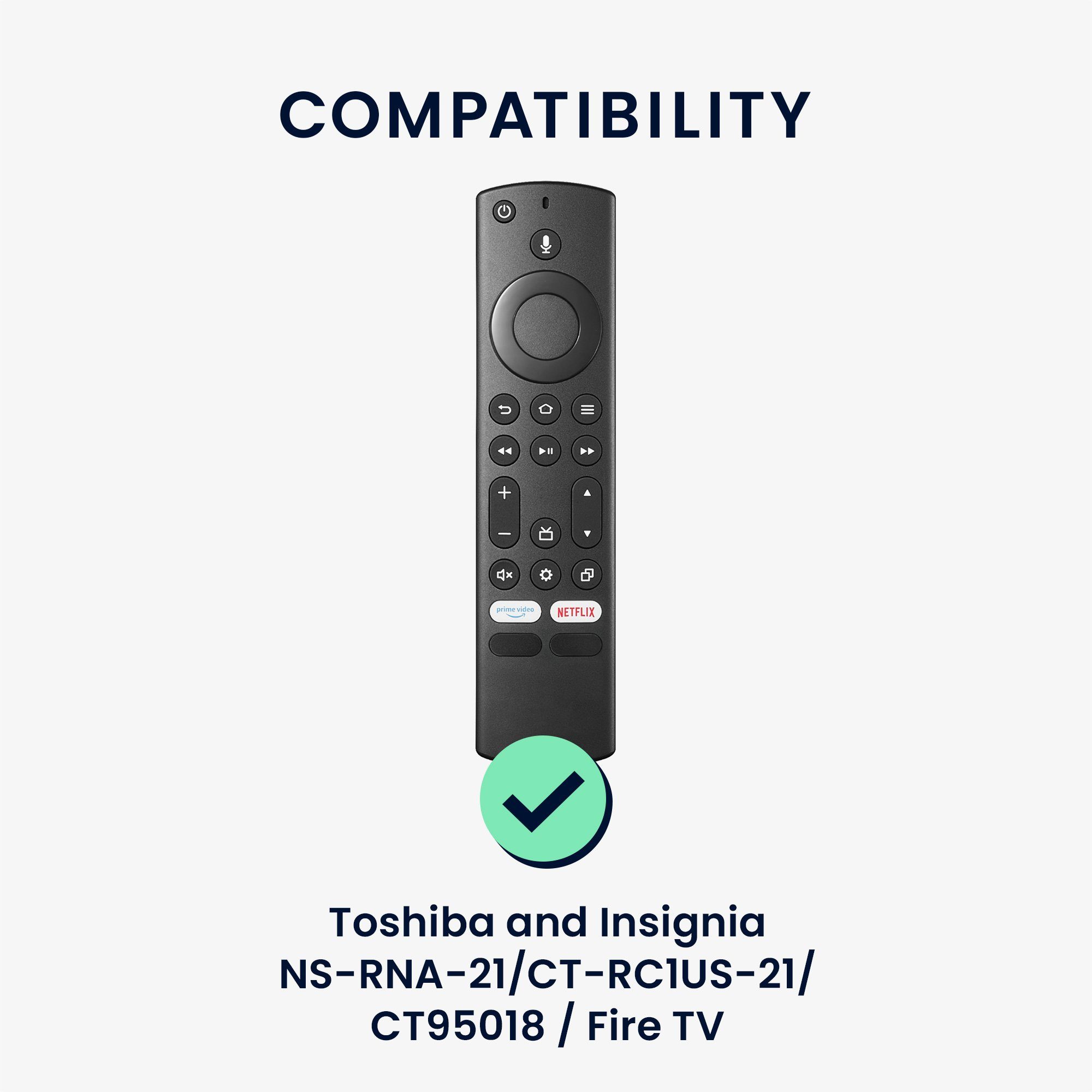 kwmobile Etui NS-RCFNA-21, CT-RC1US-21, CT95018 / Fire TV Hülle, Fernbedien günstig online kaufen