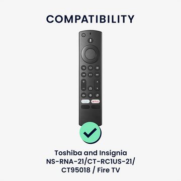 kwmobile Backcover NS-RCFNA-21, CT-RC1US-21, CT95018 / Fire TV Hülle, Fernbedienung Silikon Case