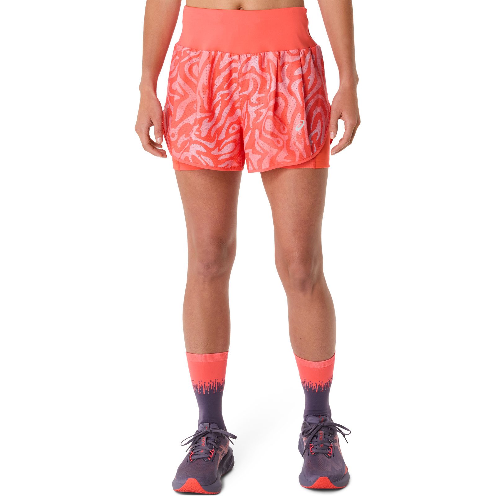 Asics 2-in-1-Shorts ROAD All Over Print günstig online kaufen