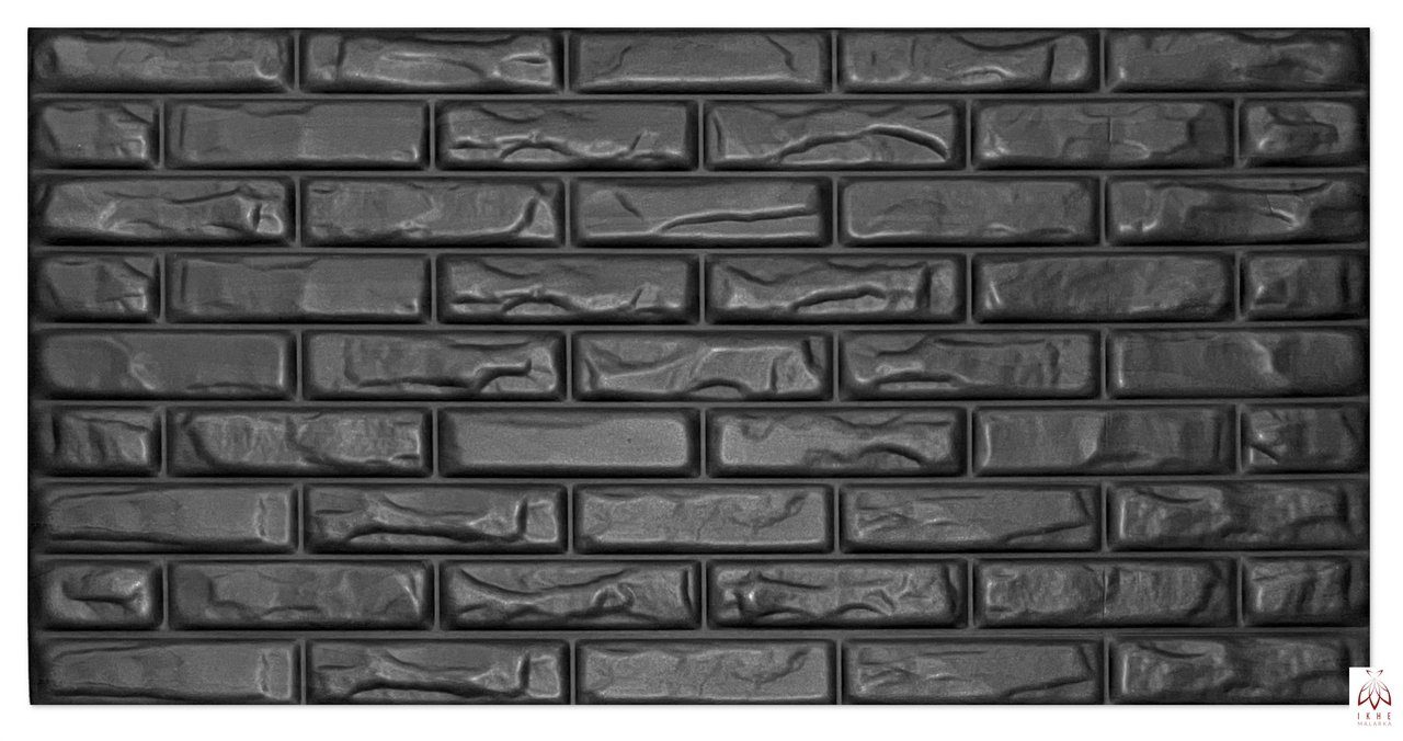 IKHEMalarka 3D Wandpaneel Betonoptik Marmor Ziegel günstig online kaufen