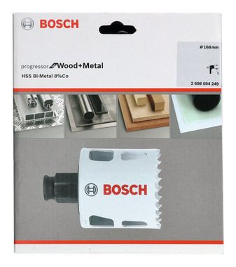 BOSCH Lochsäge, Ø 168 mm, Progressor for Wood and Metal