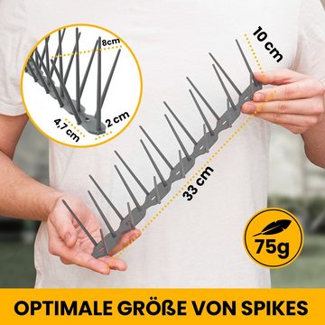 Konzept 11 Taubenspikes Taubenabwehr Kunststoff 33 cm, Set, 3-St.