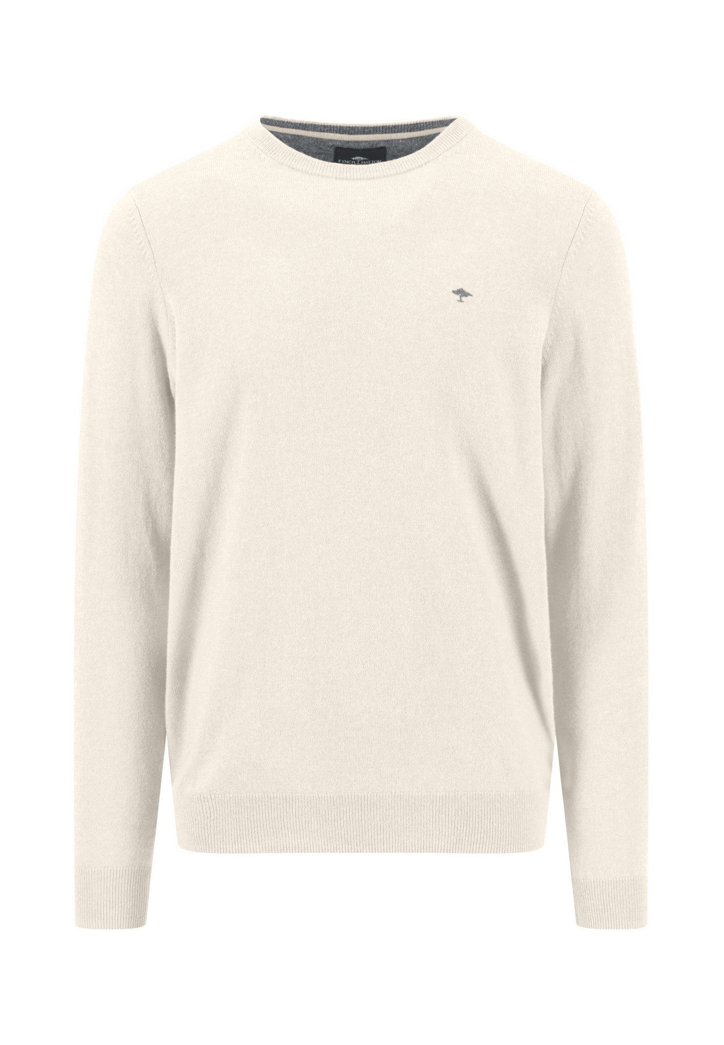 FYNCH-HATTON Strickpullover O-Neck, Merino Cashm