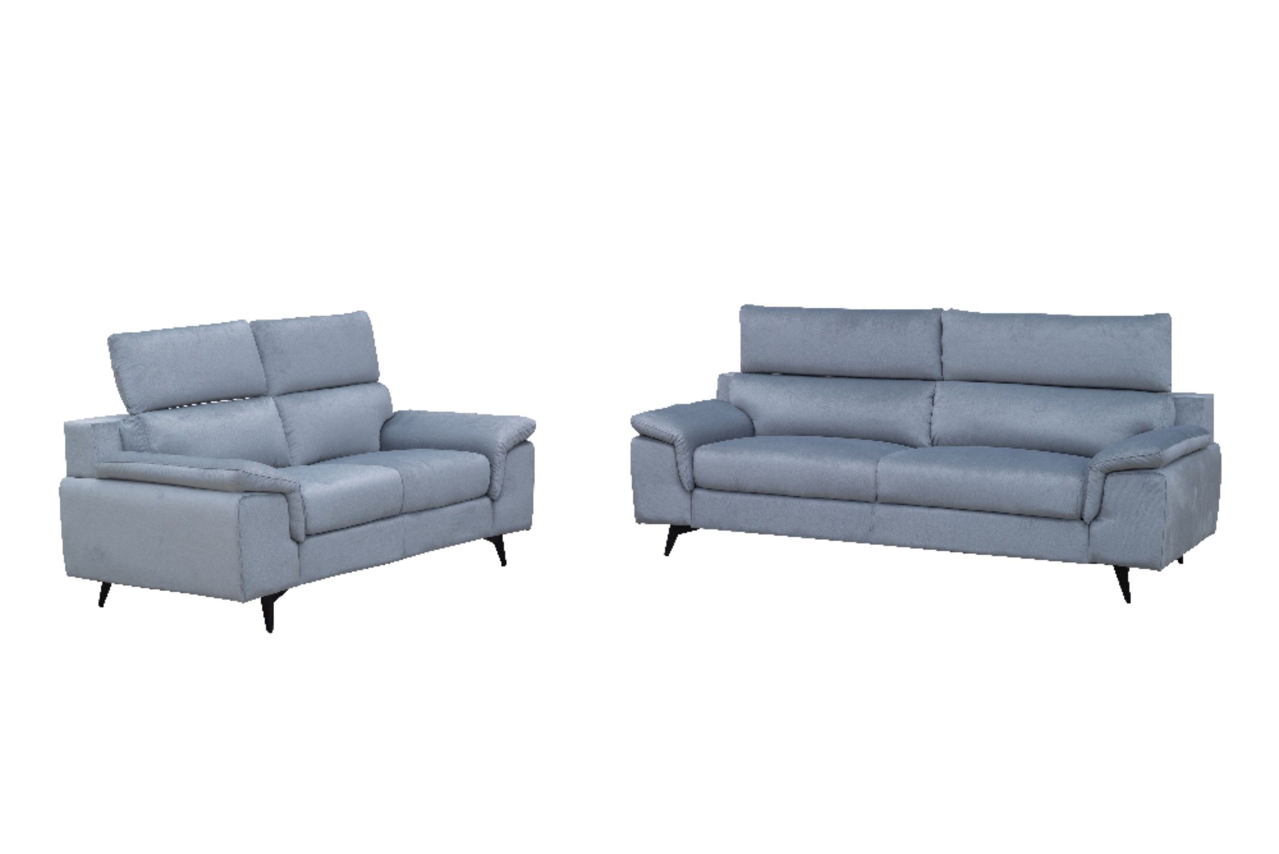 Happy Home Sofa Schlicht Modern Sofaset 2tlg. Couchgarnitur 3-2-Sitzer
