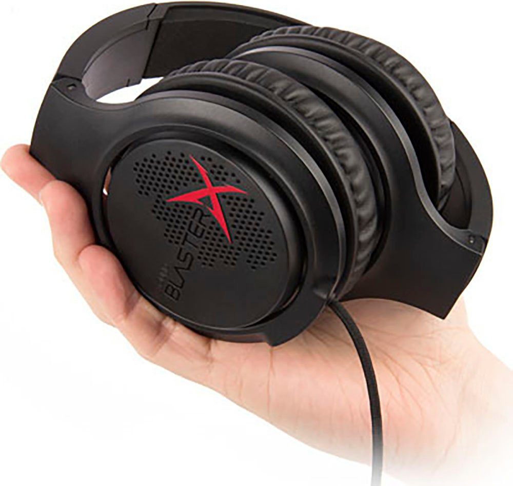 (Mikrofon Gaming-Headset BlasterX Sound Rauschunterdrückung, Creative und XBOX abnehmbar, für One) PS4 PC, H3