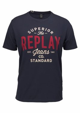 Replay T-Shirt mit Markendruck