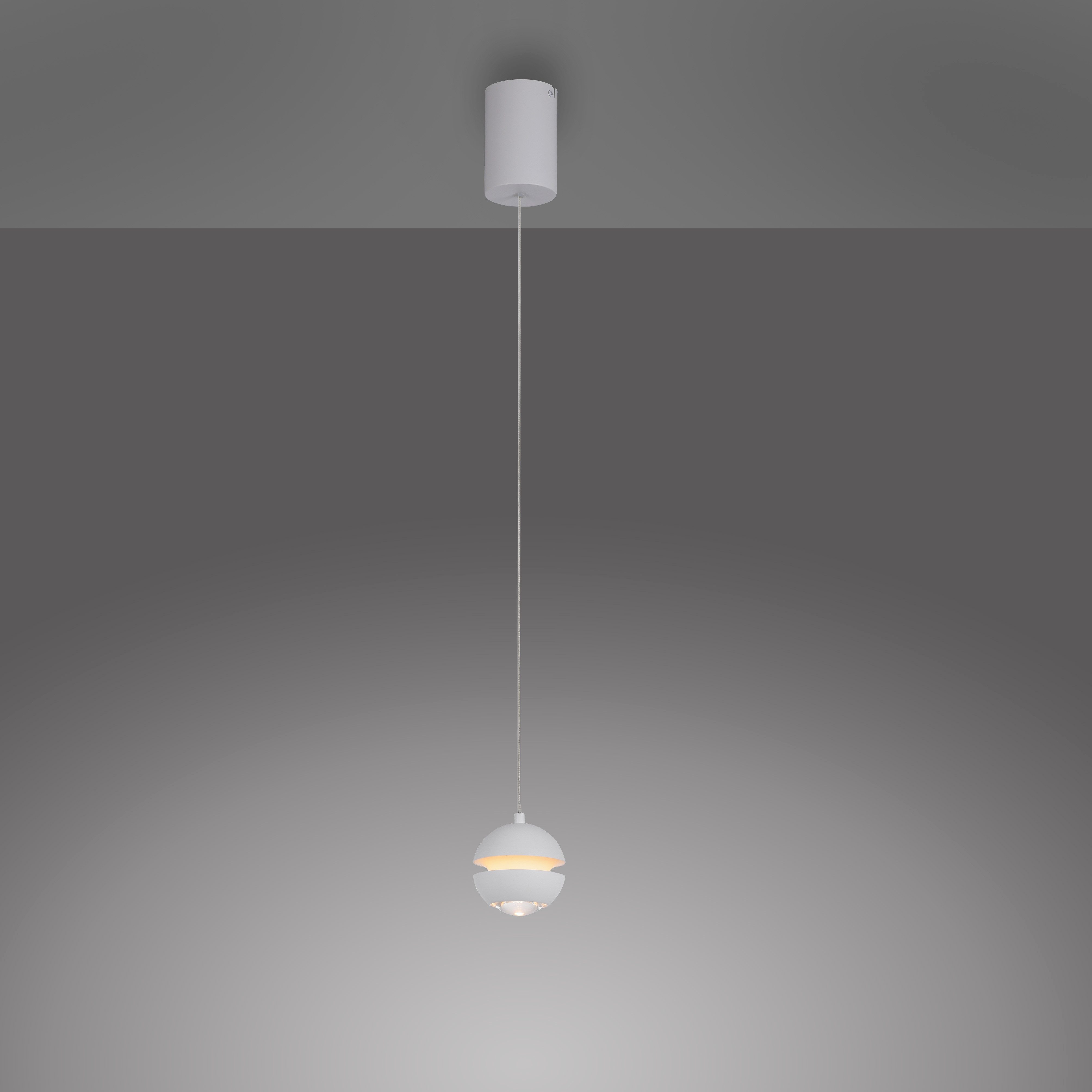 SCHÖNER WOHNEN-Kollektion LED Pendelleuchte LINI, LED fest integriert, Warmweiß, SCHÖNER WOHNEN Kollektion, Comfort-Lift – Bild 5 von 5