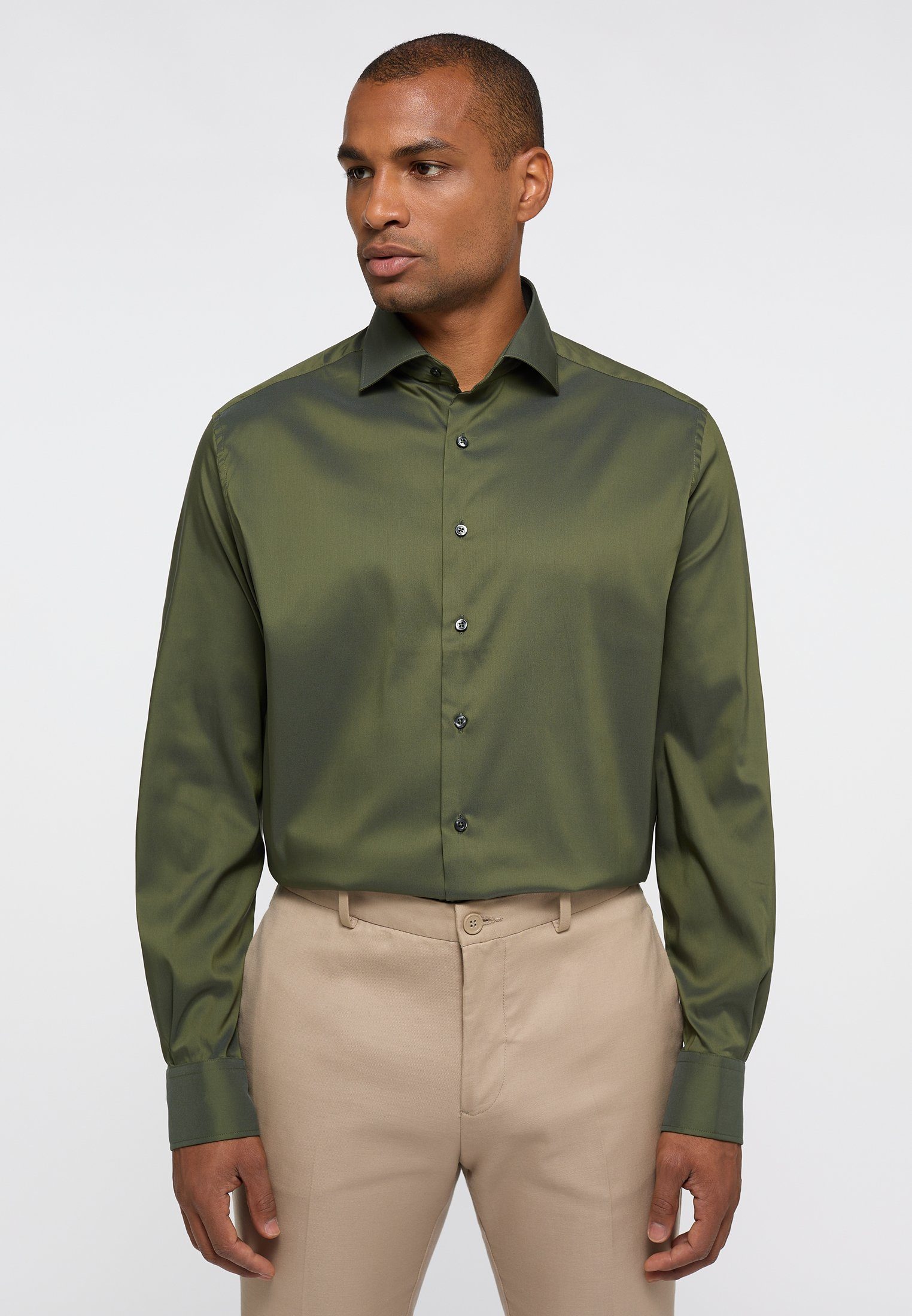 Eterna Langarmhemd MODERN FIT EASY IRON günstig online kaufen