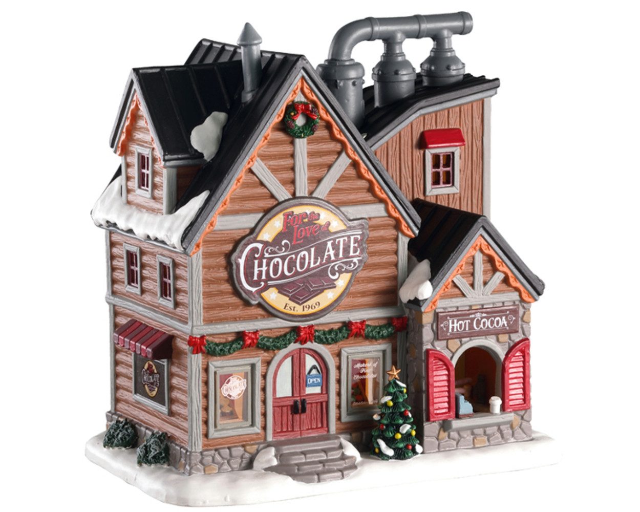 LeMax Weihnachtsdorf Schokoladenfabrik / Lemax For The Love of Chocolate Shop 05621