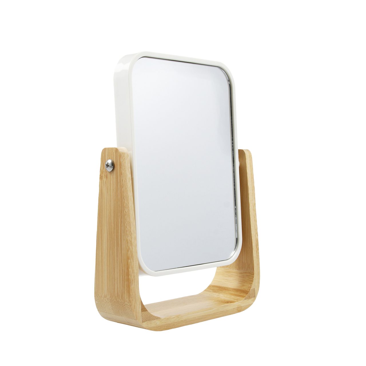Vergrößerung Spiegel mit 5-fach Beauty Bambusspiegel PARSA