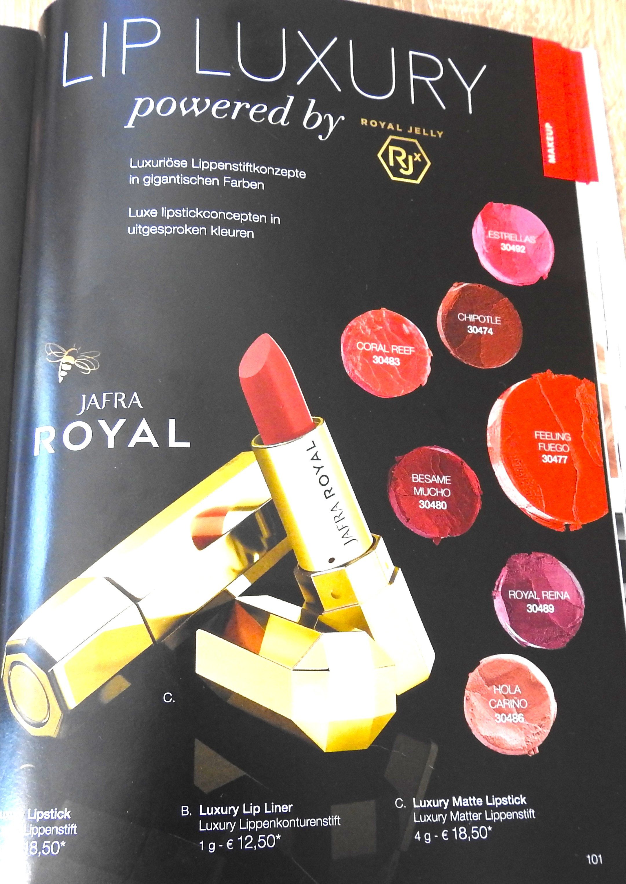 Jafra Lippenstift Luxury Matter Lippenstift, Royal Jelly