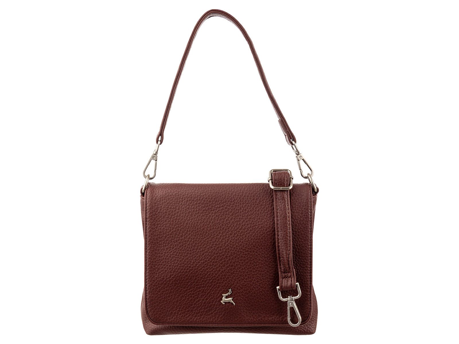 Prato Umhängetasche S035-G genarptes PU Umhängetasche Handtasche (1-tlg)