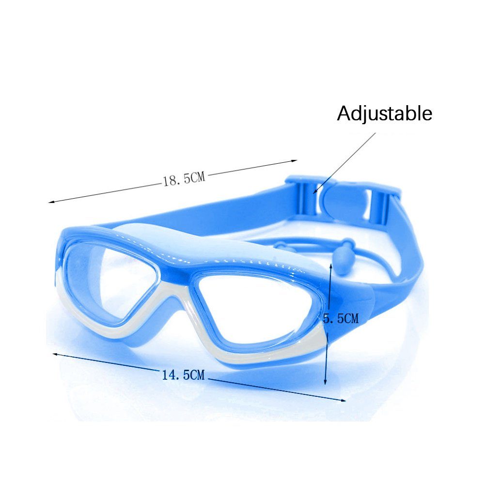 Jungen Taucherbrille Antibeschlag für Orbeet Blau Kinder Schwimmbrille und Schwimmbrille Mädchen