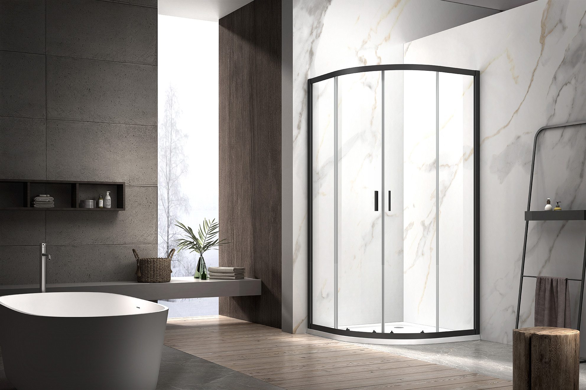 welltime Runddusche New Summer, BxT: 90x90 cm, Einscheibensicherheitsglas günstig online kaufen