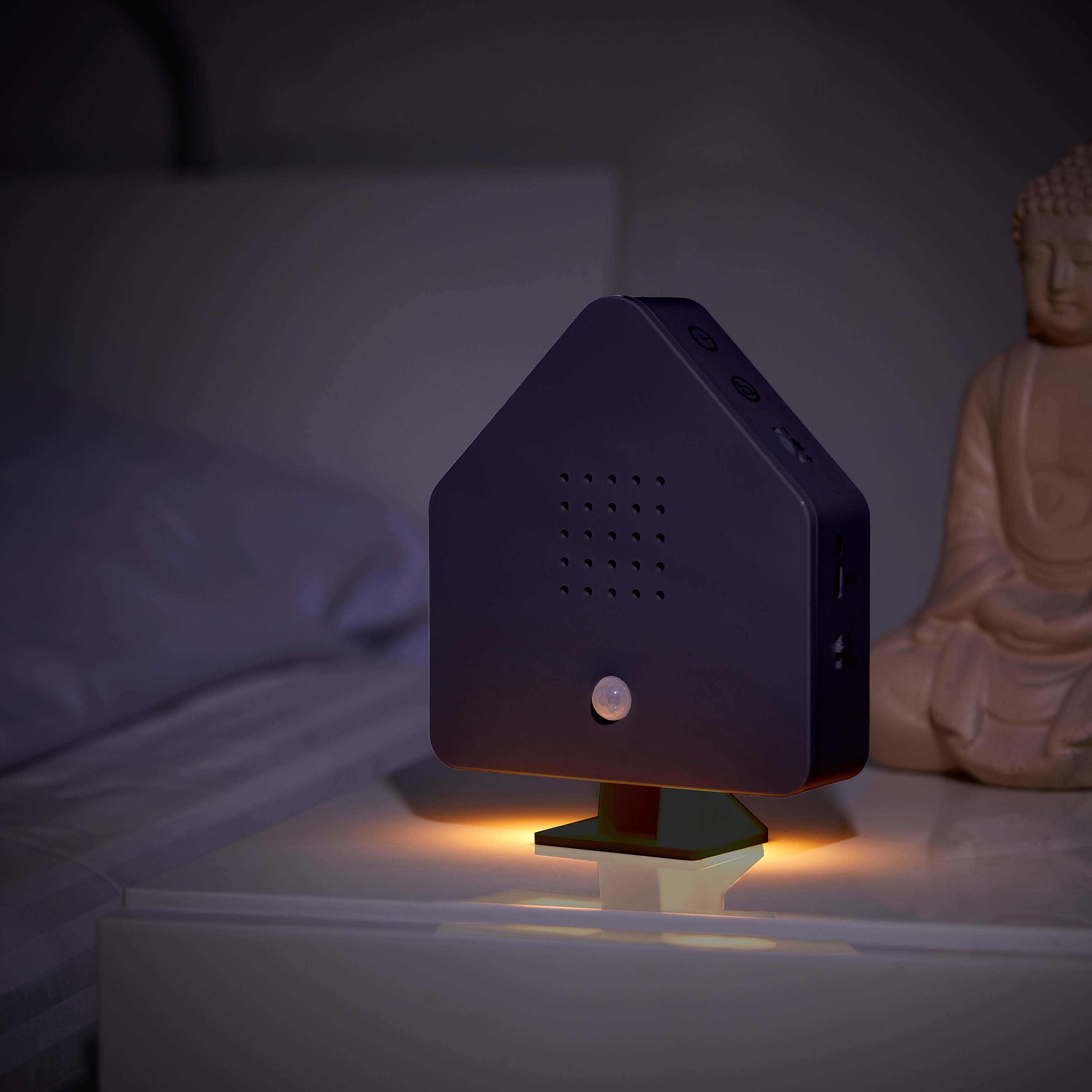Northpoint LED Dekolicht Naturgeräuschebox Vogelzwitscher Bewegungsmelder Licht Aufladbar – Bild 5 von 5