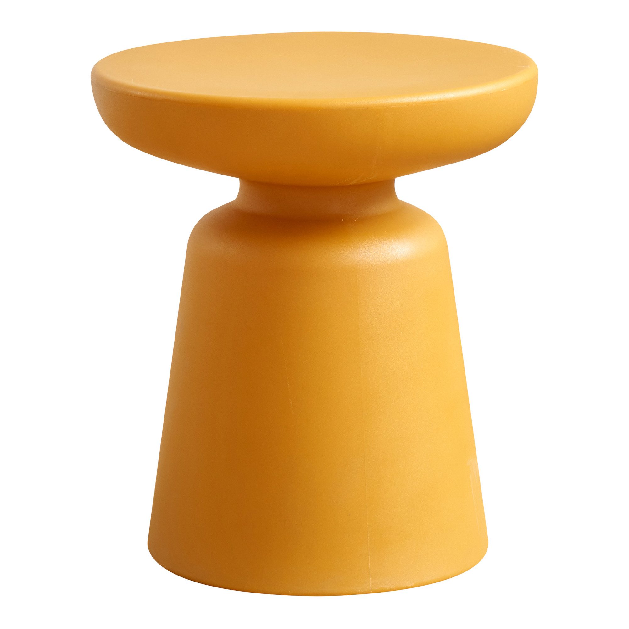 en.casa Beistelltisch, »Posio« Sofatisch 44xØ40 cm Kunststoff rund Pilzform günstig online kaufen