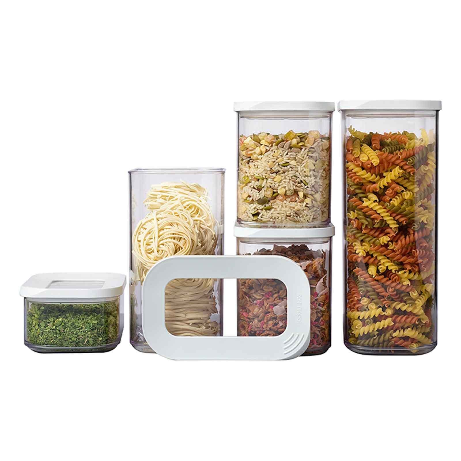 Mepal Vorratsdose Modula Vorratsdosen 5er Set, Material-Mix, (5-tlg)