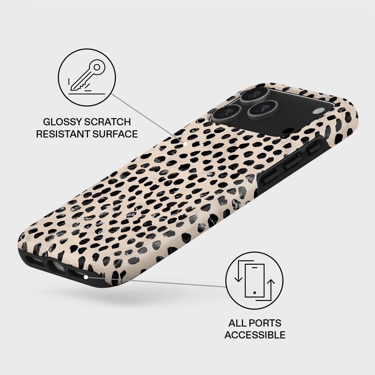 BURGA Handyhülle Tough MagSafe Case Almond Latte iPhone 17