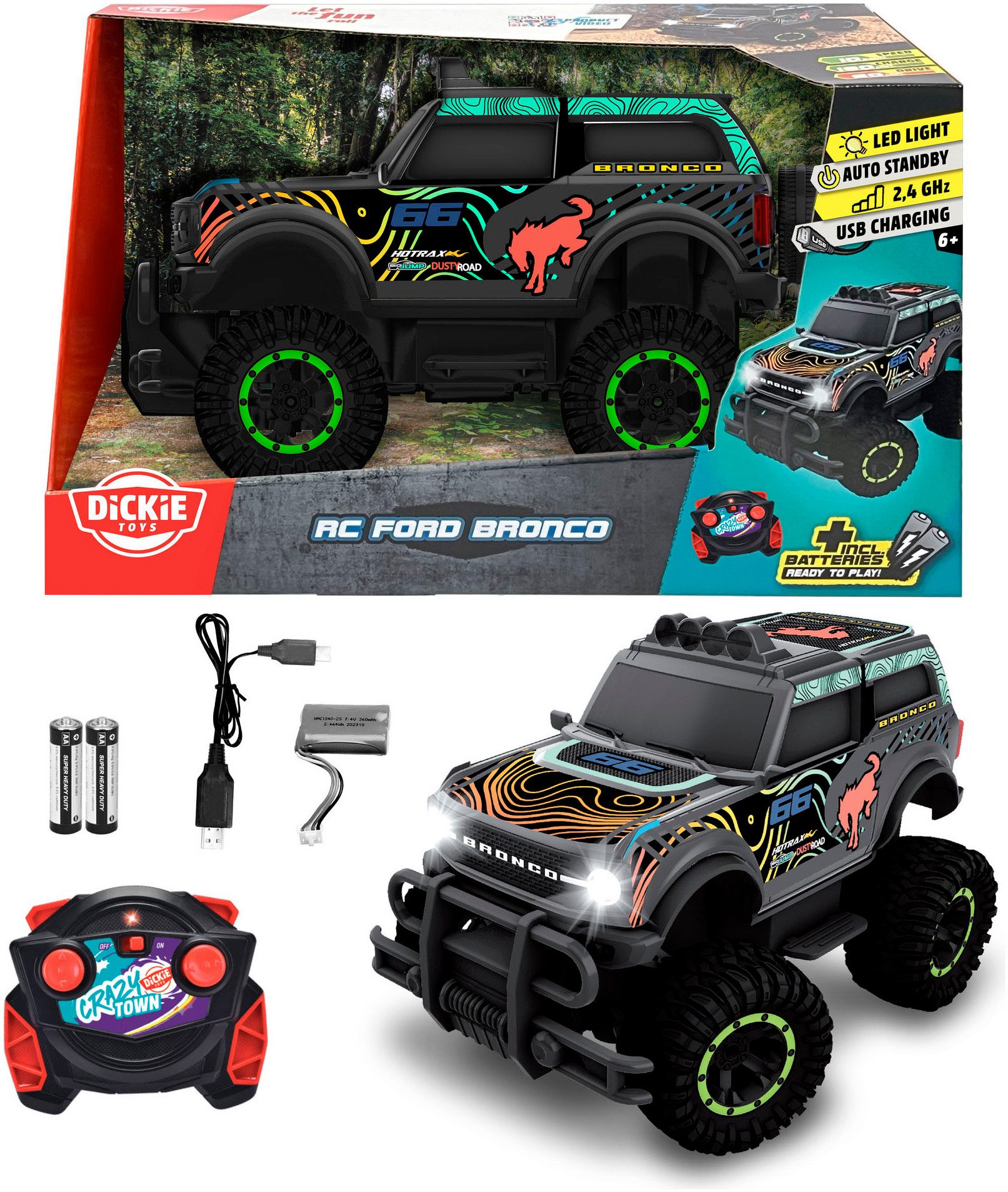 Dickie Toys RC-Auto RC Ford Bronco,RTR