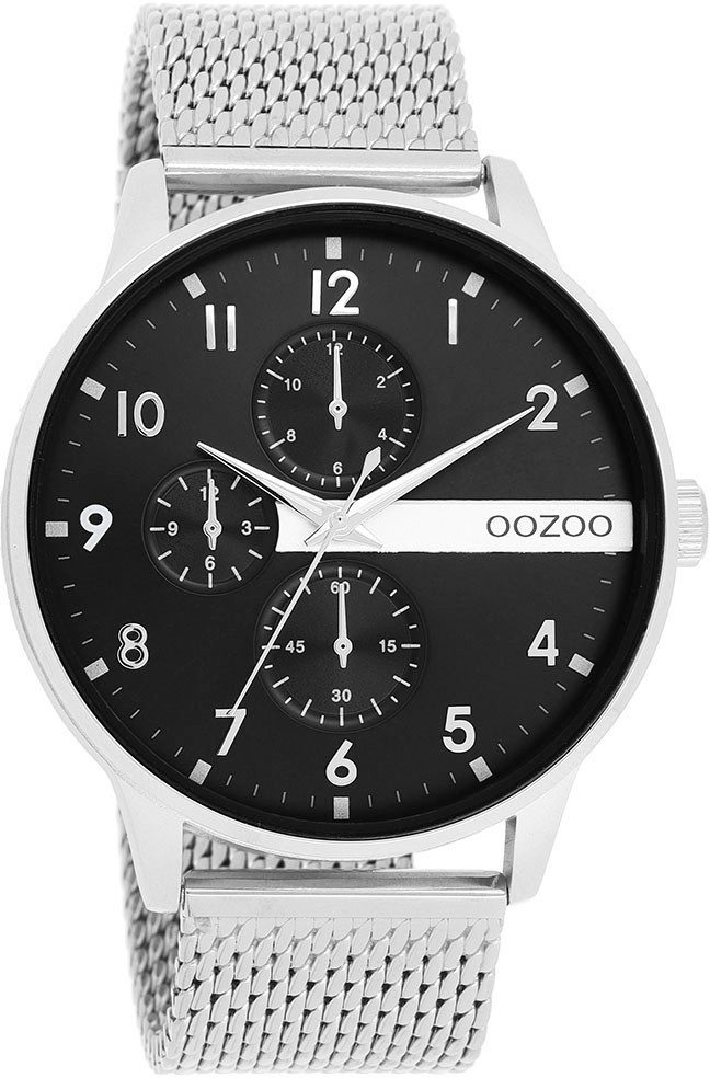 OOZOO Quarzuhr C11301, Armbanduhr, Herrenuhr, Edelstahlarmband günstig online kaufen