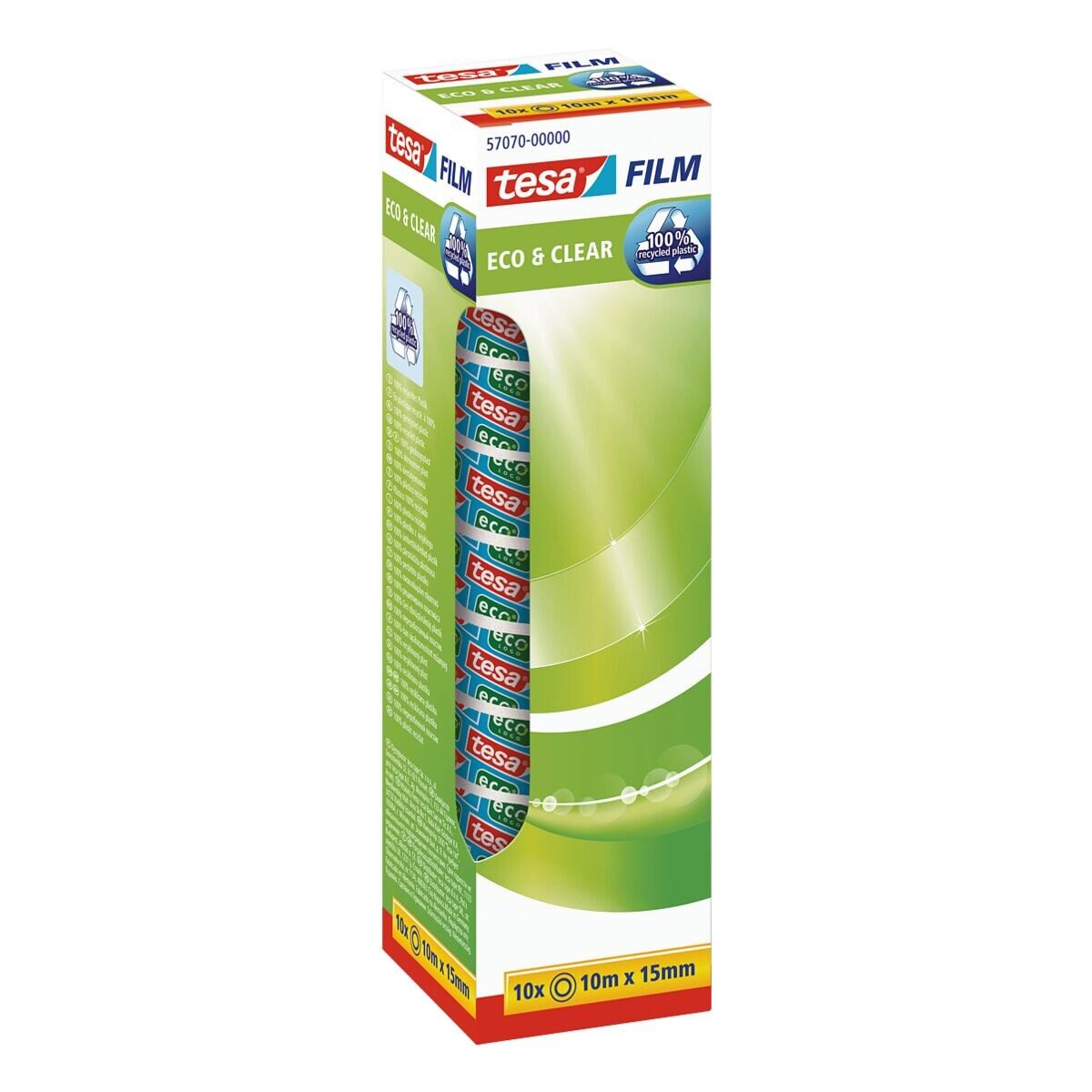 tesa Klebeband ECO & CLEAR (10-St) günstig online kaufen