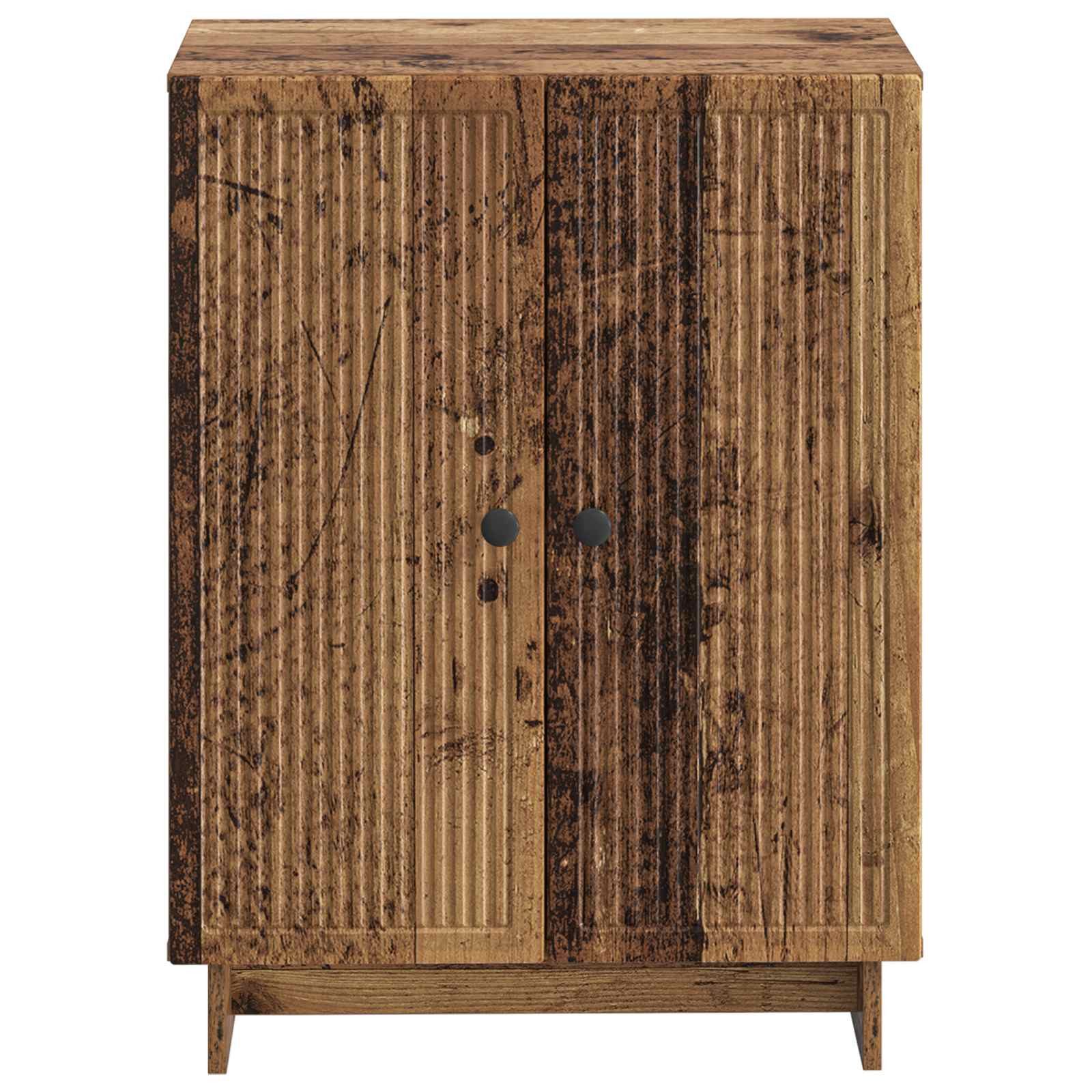 vidaXL Badezimmerspiegelschrank Badezimmer Aufbewahrungsschrank EDE Altholz 59,5 x 31 x 80 cm