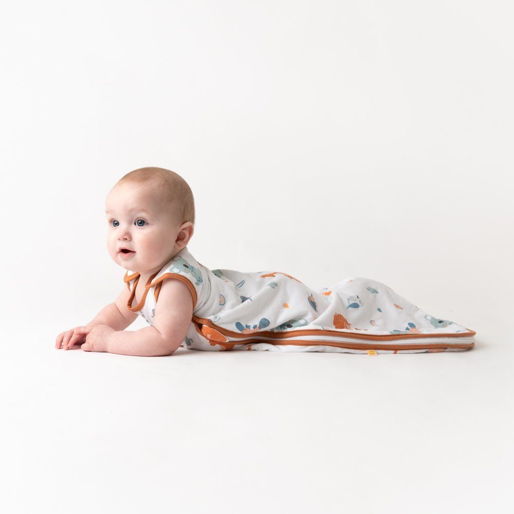 Kinderschlafsack, 1.0 zertifiziert Schlummersack OEKO-TEX Babyschlafsack, Tog Känguru
