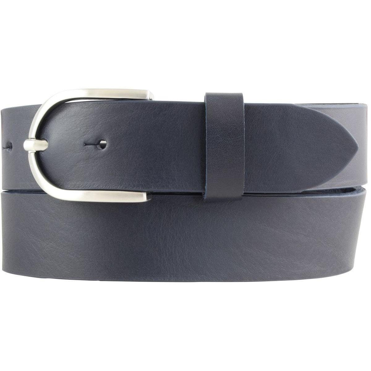 Ledergürtel Damen-Gürtel aus Vollrindleder 3,5 cm - Jeans-Gürtel für Damen 35mm -