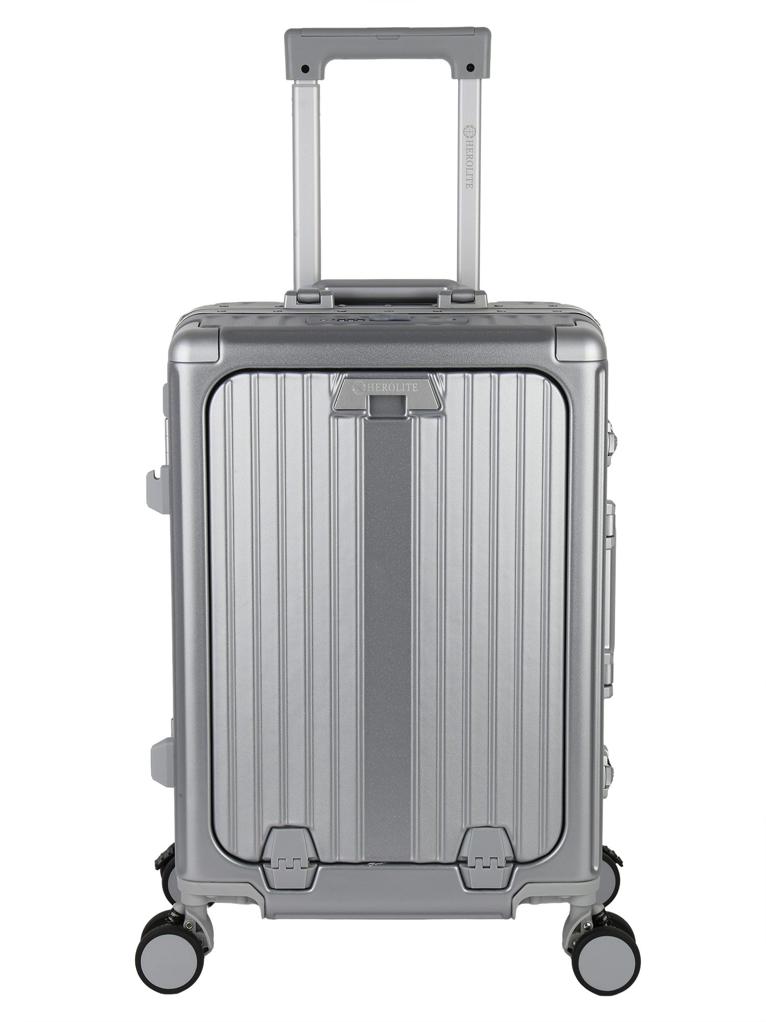 VAN HILL Hartschalen-Trolley 842209, 4 Rollen, Herolite Hartschalen-Trolley mit TSA-Schloss & 4 Doppelrollen