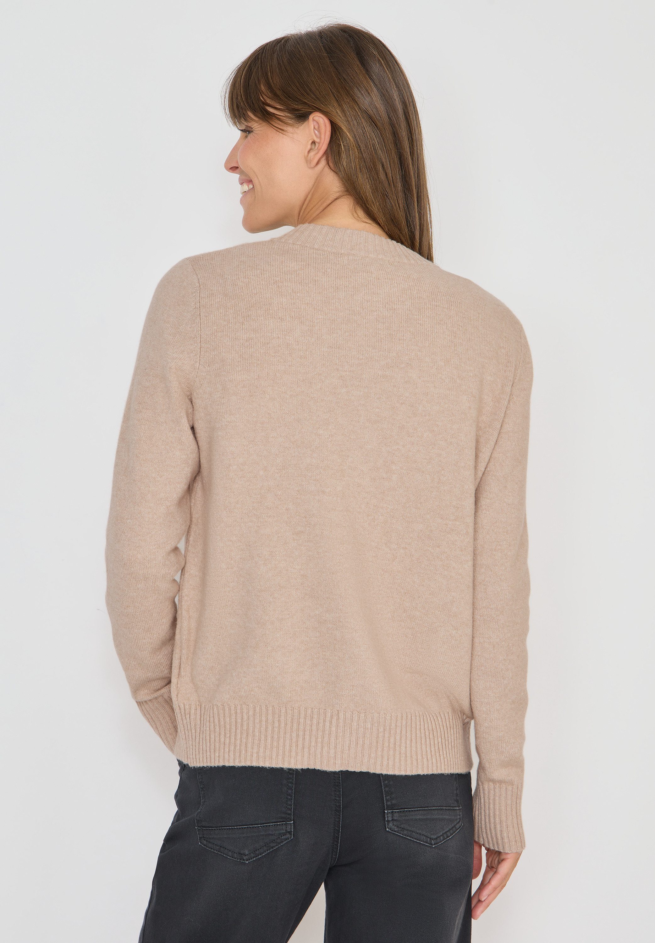 CECIL Cardigan mit Ripp-Details