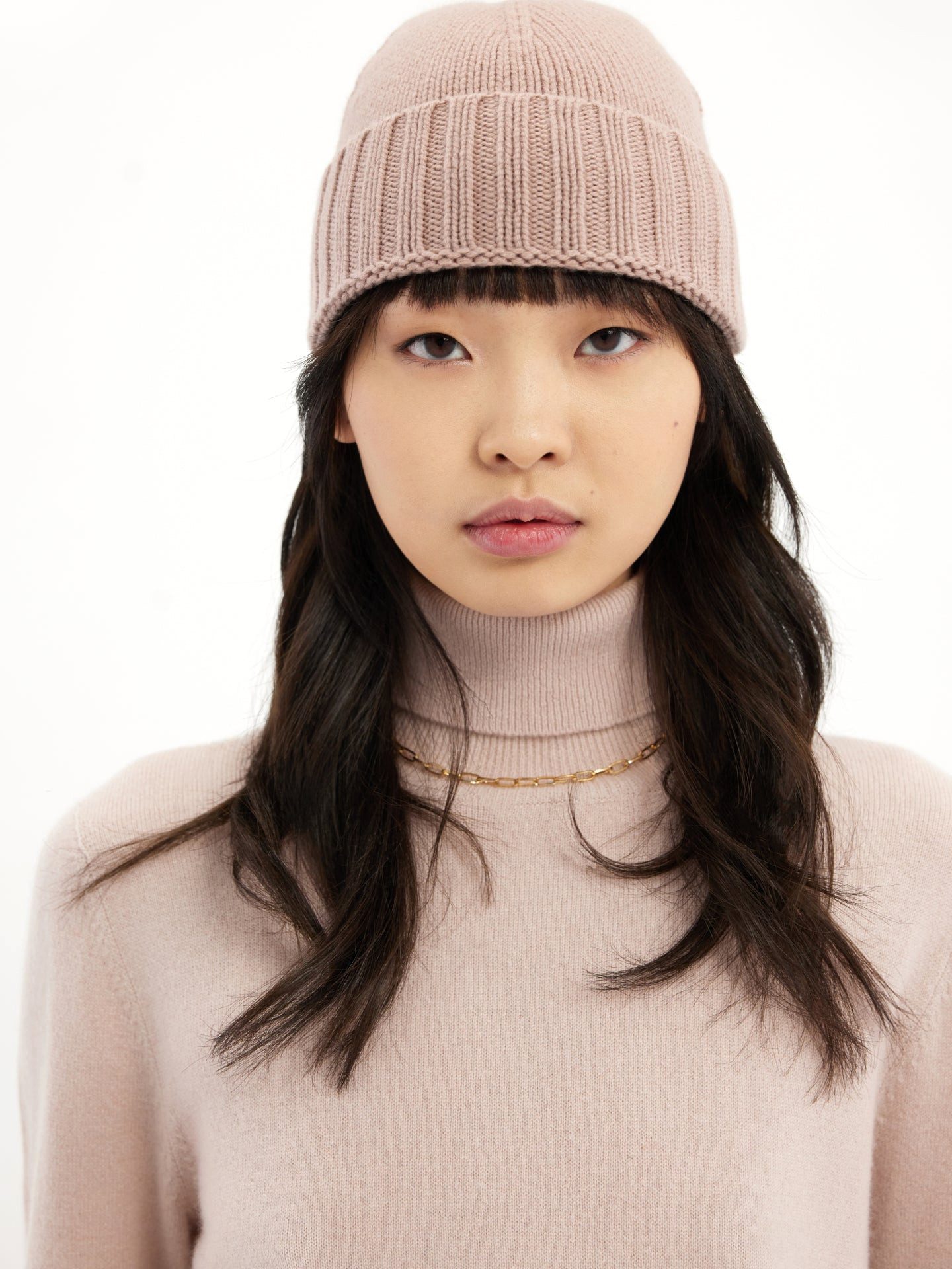 Beanie Rippenstrick Kaschmir Mütze /Unisex/